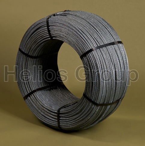 ZINC COATED SPIRAL STEEL WIRE ROPE